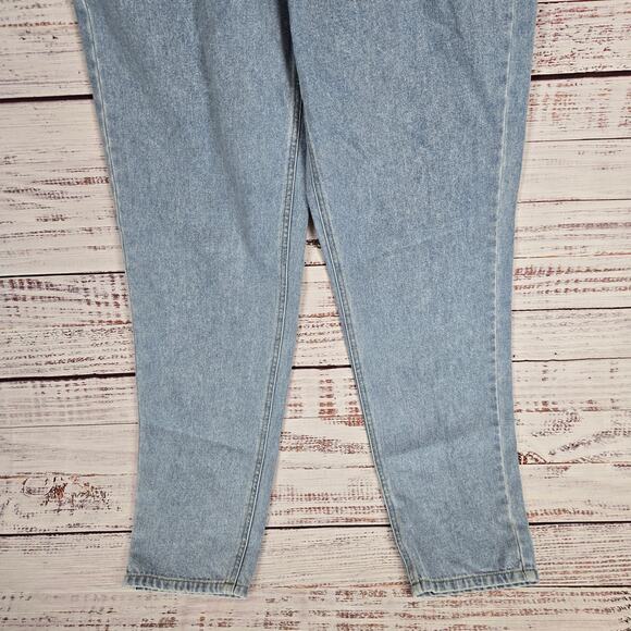 Vintage Liz Women's Baggy Jeans Size 12 Light Wash Boho Tapered 80's 90's Denim - Picture 5 of 11